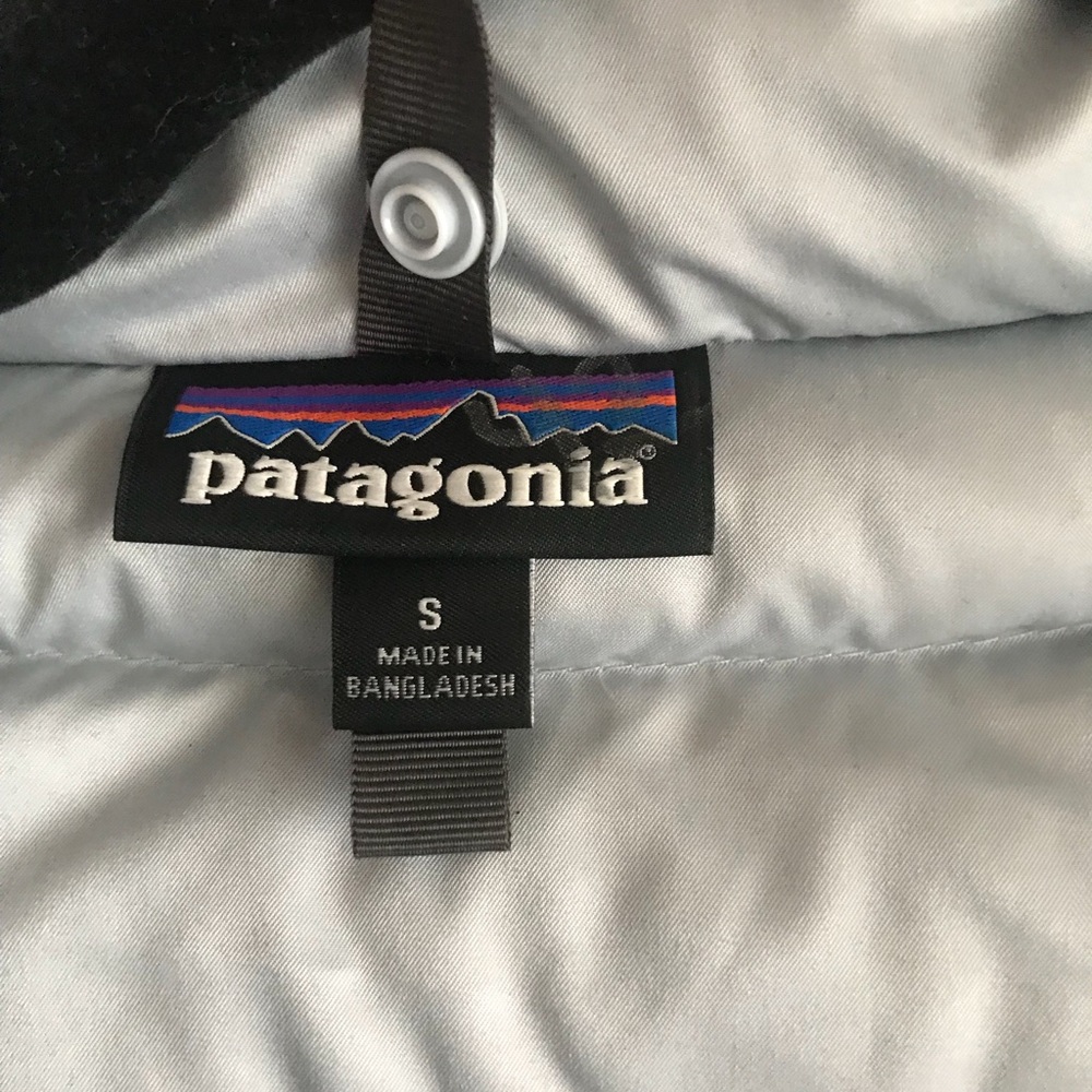 Patagonia down filled coat